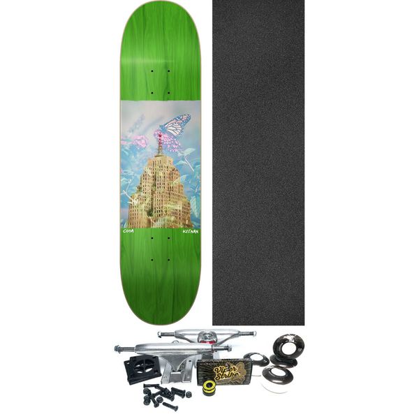 Coda Skateboards Jake Keenan Double Exposure Skateboard Deck - 8.3" x 32.375" - Complete Skateboard Bundle